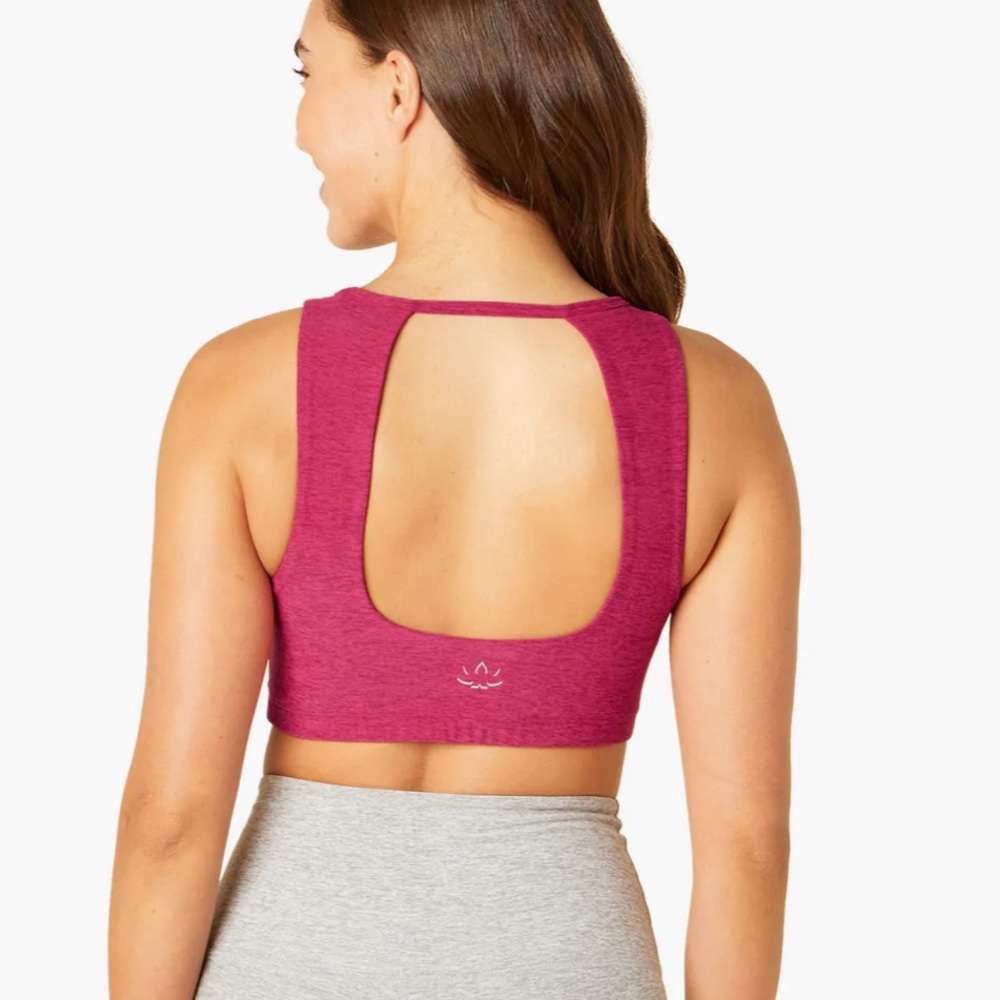 - Beyond Yoga SpaceDye Open Back Bra